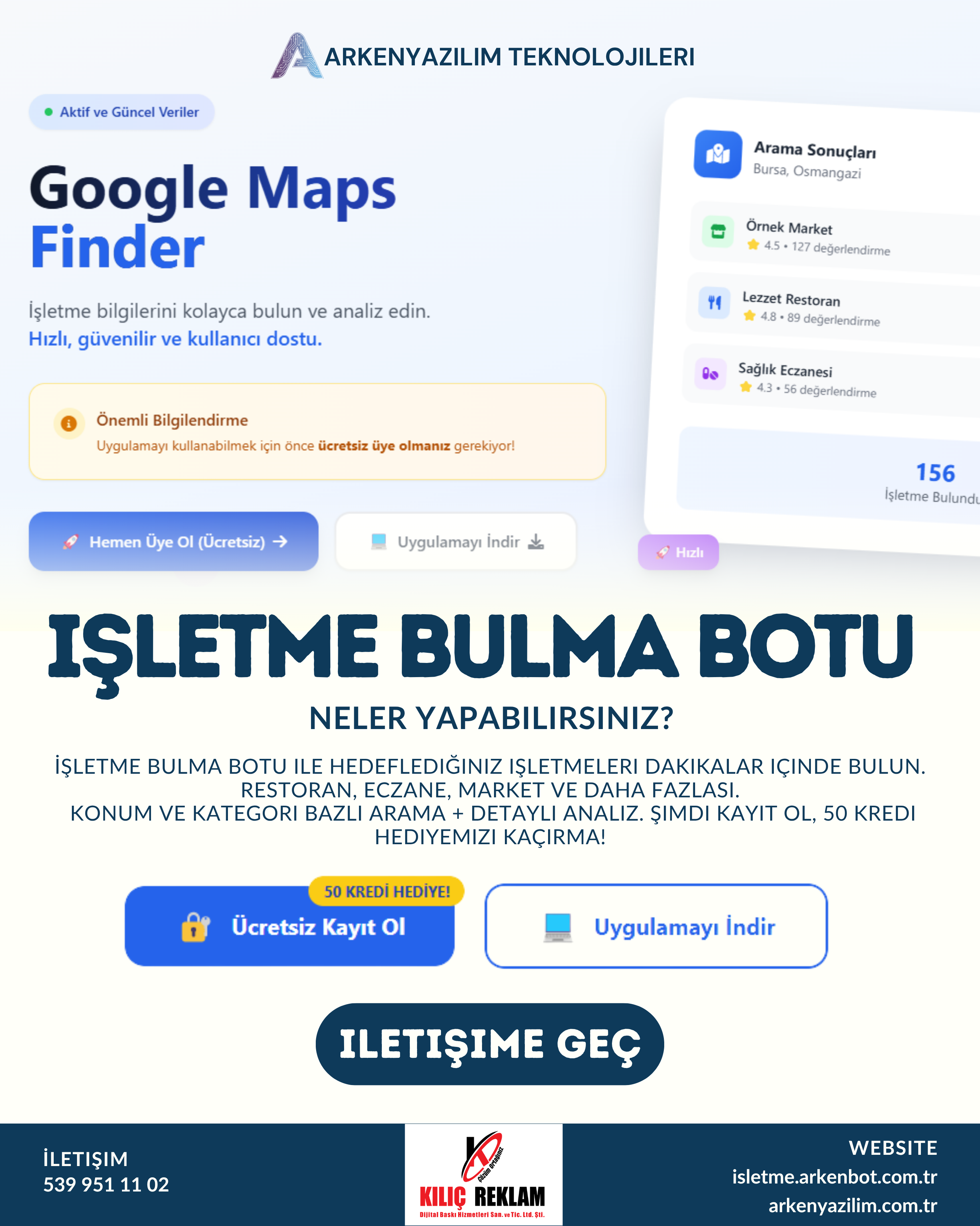 Google Maps Finder ile İşletme Bulma: Hızlı, Konum Bazlı ve Detaylı Analiz