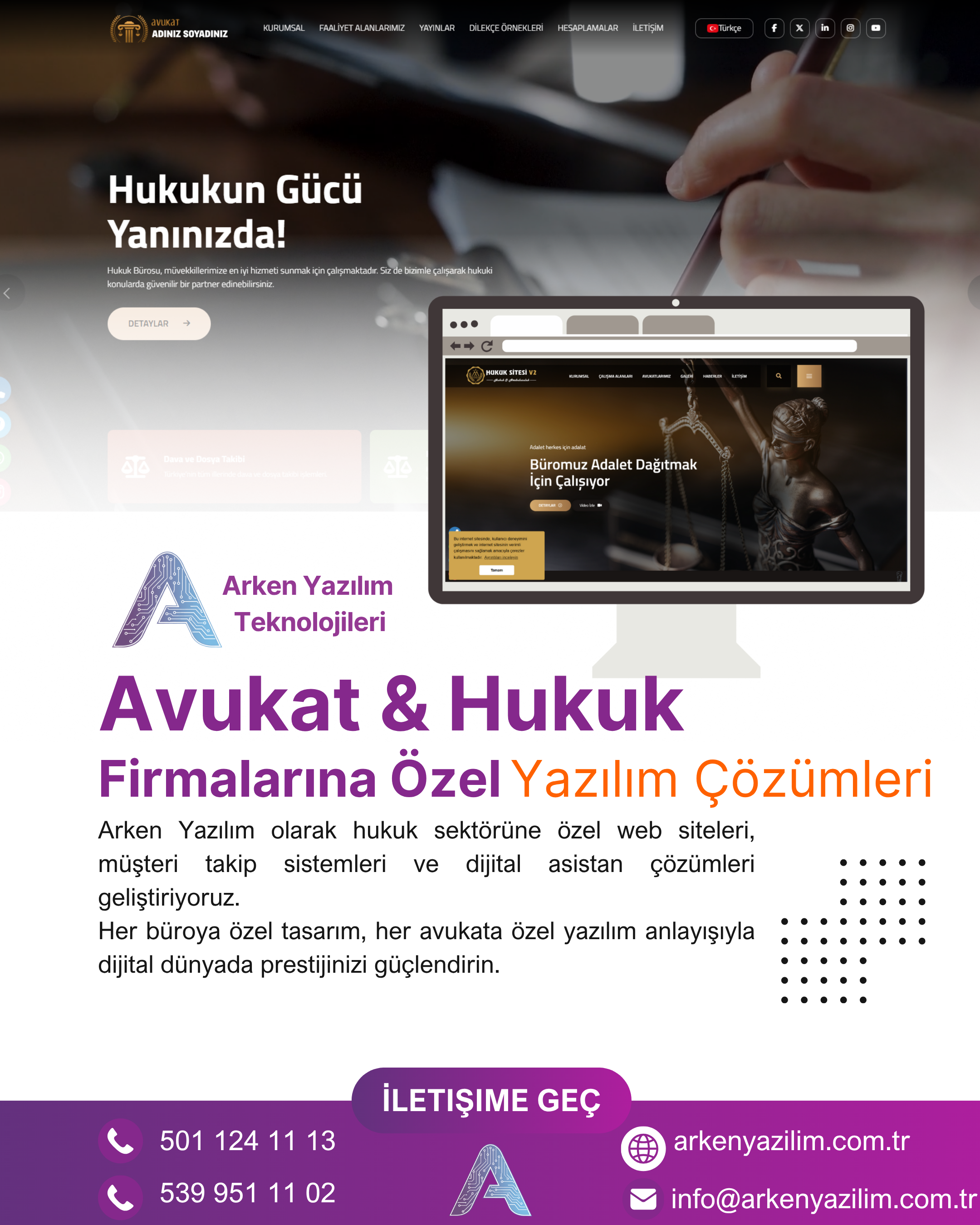 Avukatlık Büroları için Dijital Dönüşümün Yeni Adresi: Akıllı Yazılım Çözümleri